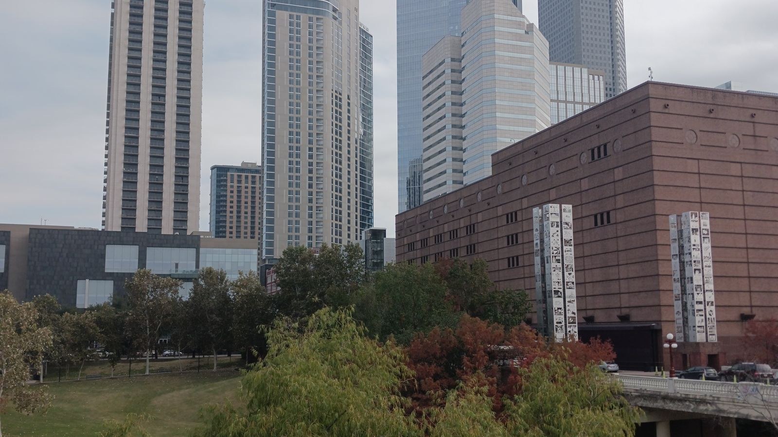 Houston skyline in daylight