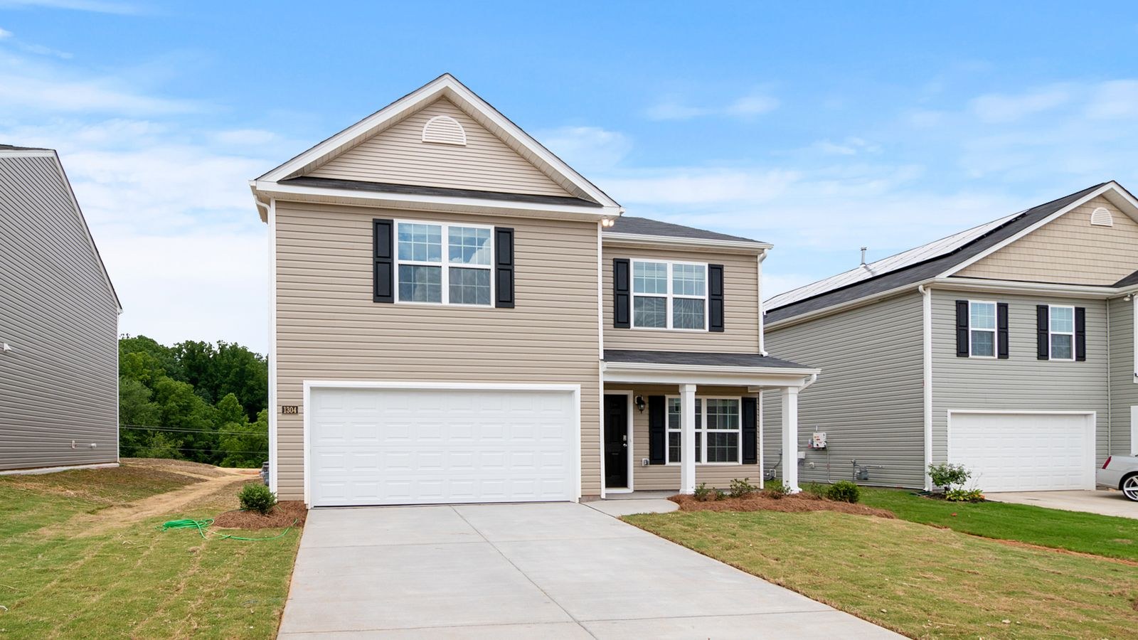 Two-story suburban home