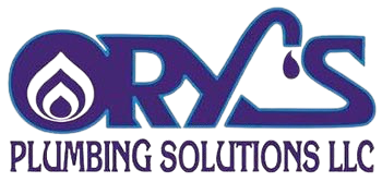 Ory's Plumbing Solutions logo featuring a water droplet and text emphasizing reliable plumbing services in Katy, TX.